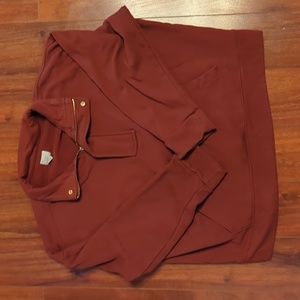 XXL Women's quarter zip sweatshirt